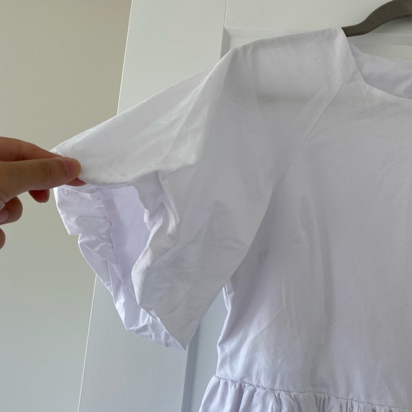 English Factory Short Balloon Sleeve Mini Dress - Picture 4 of 6